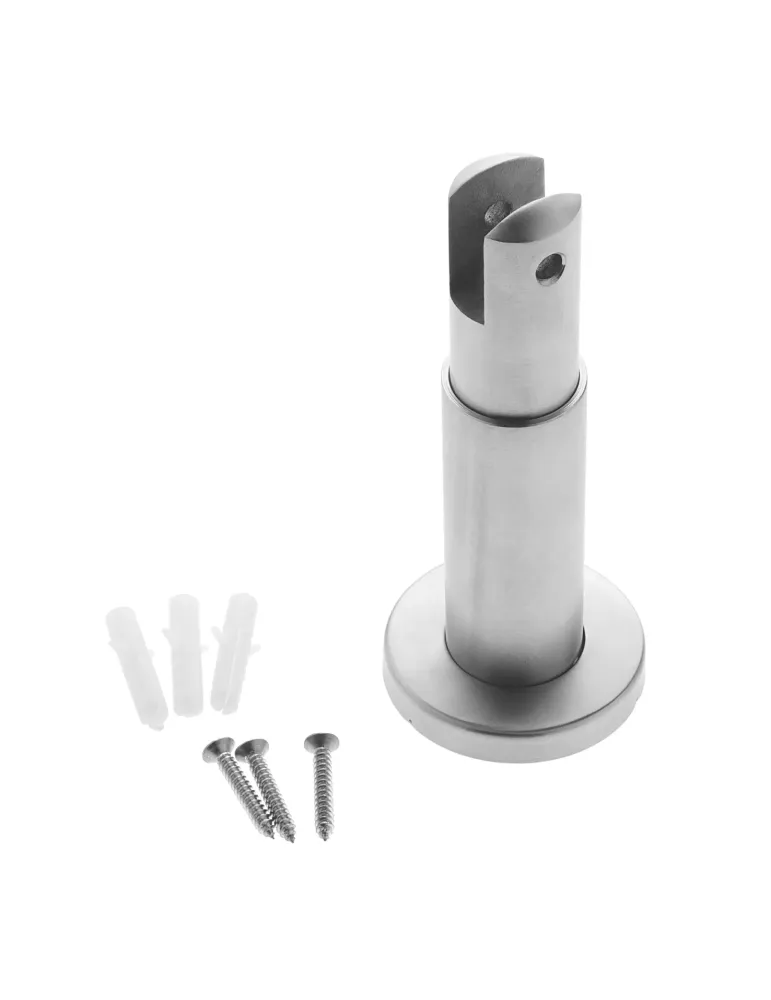 Soporte pie 110 - 100/200 x 33 x 61 mm - Acero inoxidable 18/8 - Mate