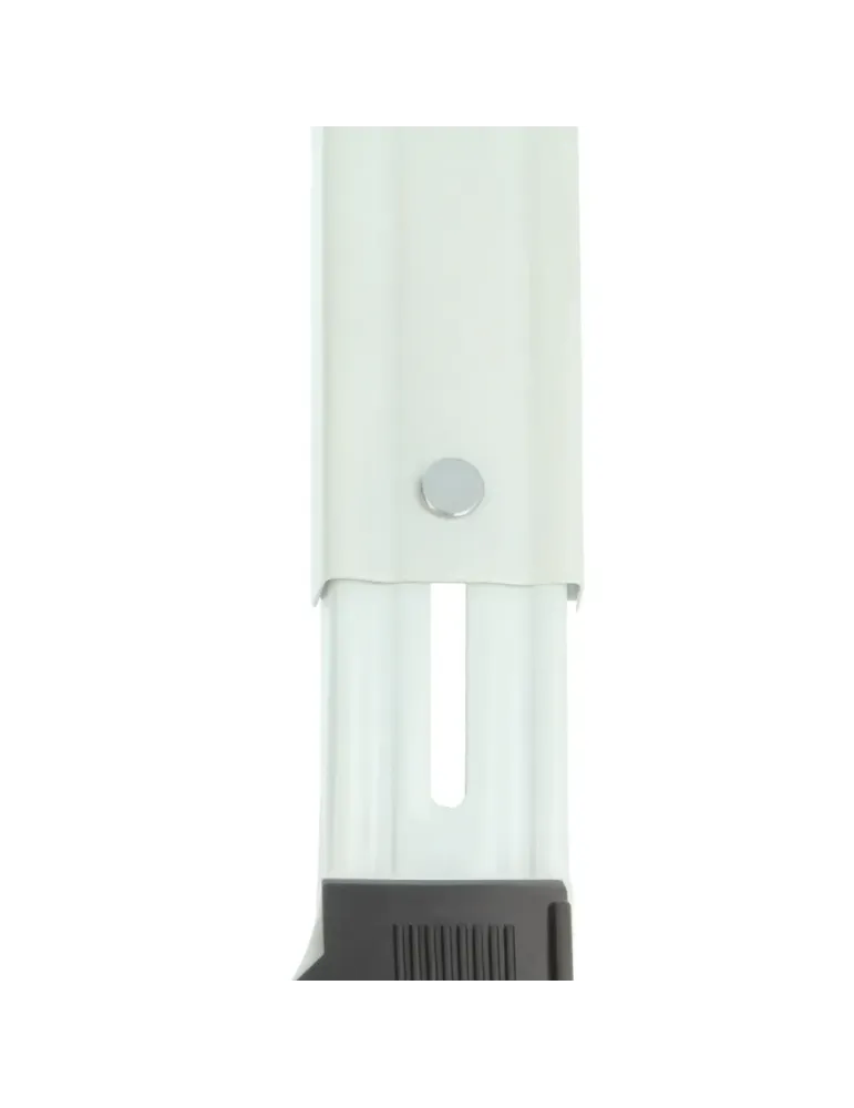 Soporte rodante extensible 2600 - 46/65 x 46/65 cm - Acero - Blanco