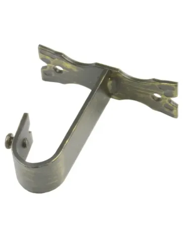 Soporte techo 660 - Ø20 x 80 x 85 mm - Acero - Marfil oro