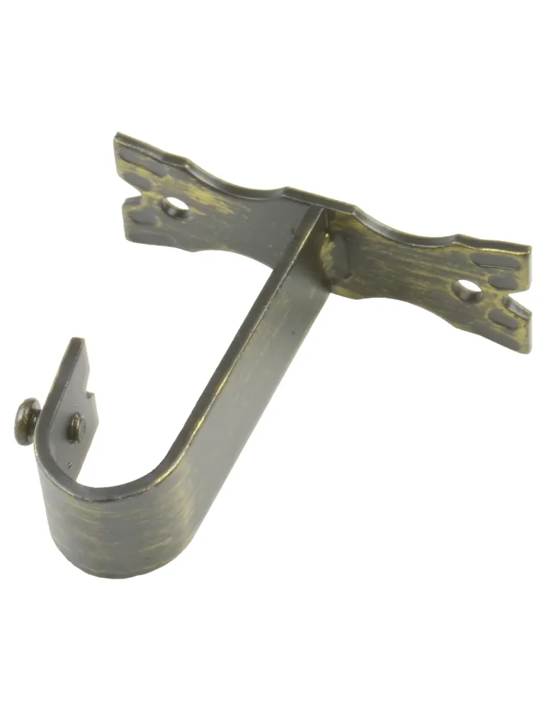 Soporte techo 660 - Ø20 x 80 x 85 mm - Acero - Marfil oro
