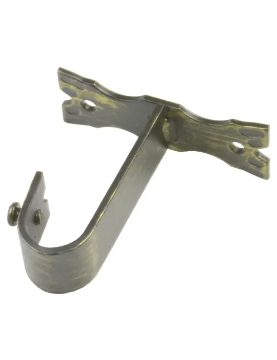 Soporte techo 660 - Ø20 x 80 x 85 mm - Acero - Marfil oro