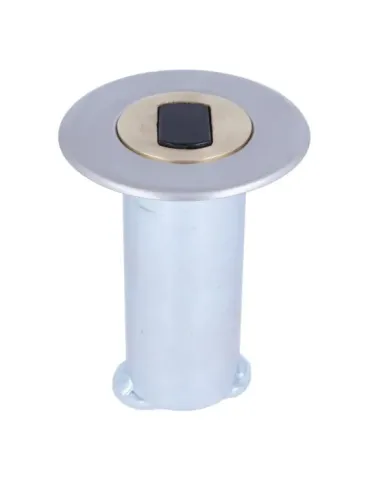 Soporte tubular 670/675 - Ø40 x 105 mm - Acero - Niquelado