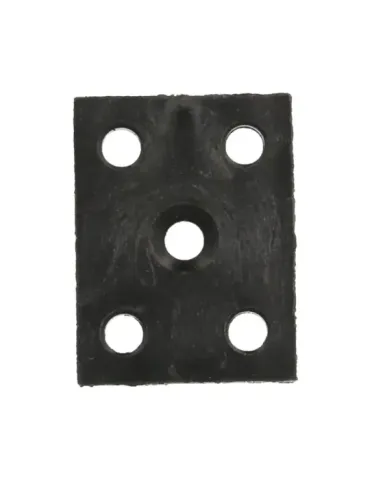 Suplemento para bisagras 3040 - 37 x 28 mm - Nylon - Negro
