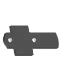 Suplemento para bloqueo españoleta 3204 - 3 mm - Nylon - Negro