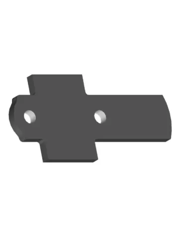 Suplemento para bloqueo españoleta 3205 - 4 mm - Nylon - Negro