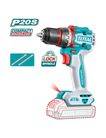 Taladro atornillador brushless a batería TDLI205581 - 20 V