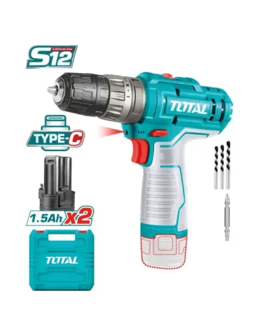 Taladro combinado a batería TIDLI12202E - 12 V