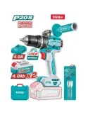 Taladro percutor brushless a batería TIDLI209686E - 20 V
