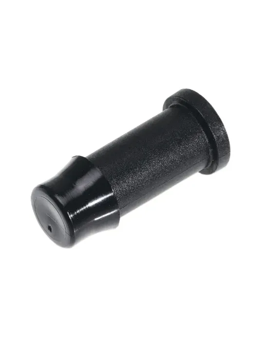 Tapón final tubo 4032 - 1/2'' - ABS - Negro