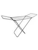 Tendedero alas plegables AERIA-S18M - 180 x 55 x 95 cm - Acero - Negro