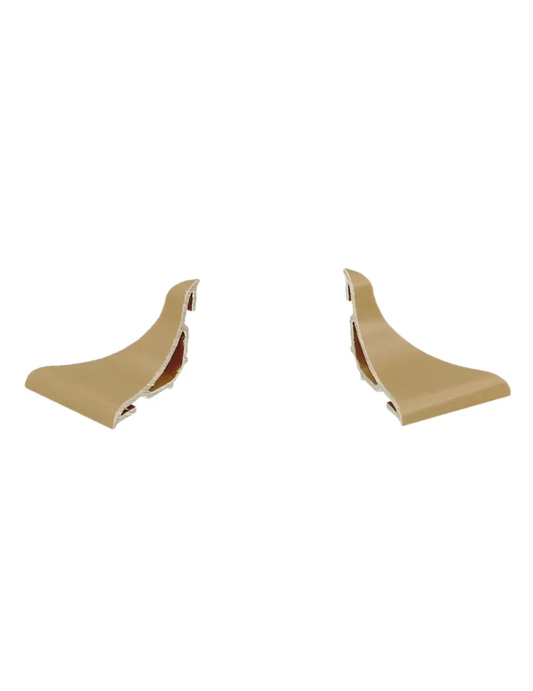 Terminal escocia 081B - 20 x 20 mm - PVC - Beige