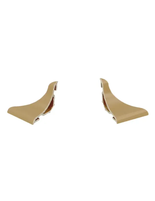 Terminal escocia 081B - 20 x 20 mm - PVC - Beige