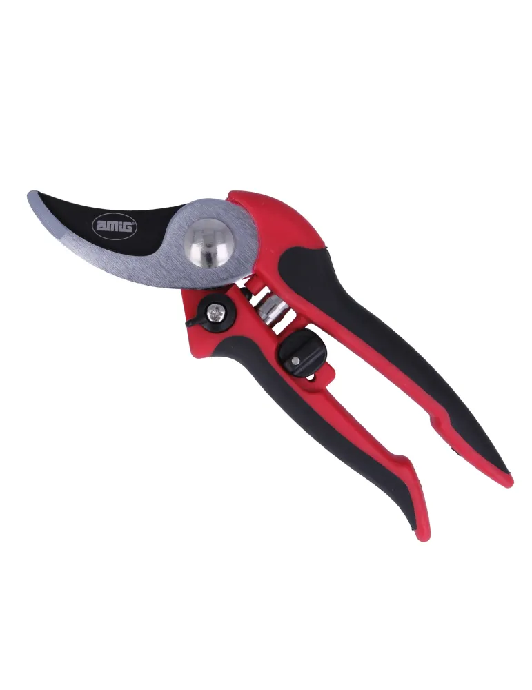 Tijera de podar P11 - 8'' - Acero - Rojo-Negro