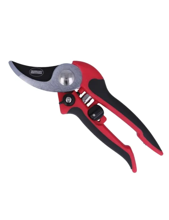 Tijera de podar P11 - 8'' - Acero - Rojo-Negro