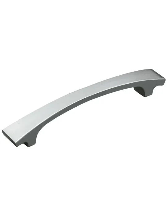 Tirador 150 - 128 mm - Zamak - Níquel cepillado