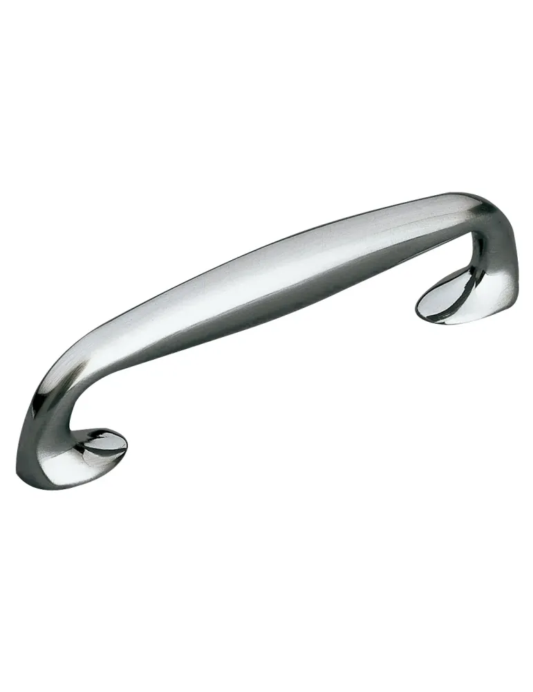 Tirador 170 - 96 mm - Zamak - Níquel cepillado