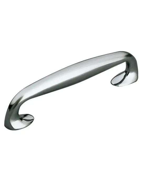 Tirador 170 - 96 mm - Zamak - Níquel cepillado