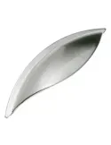 Tirador 205 - 64 mm - Zamak - Níquel cepillado