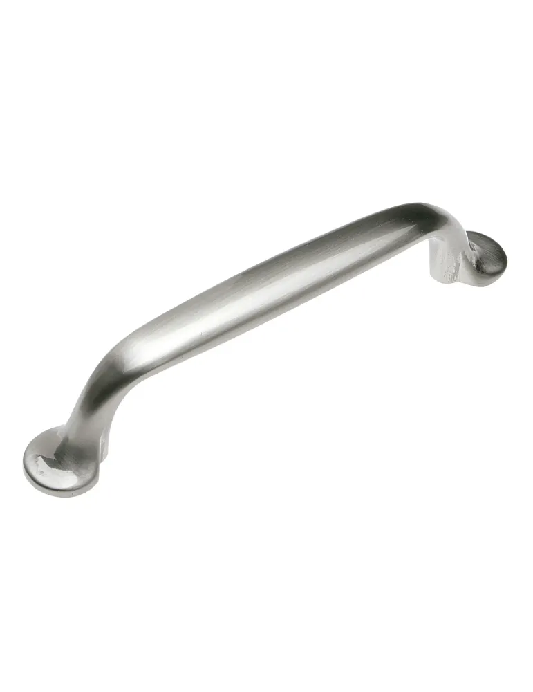 Tirador 210 - 96 mm - Zamak - Níquel cepillado