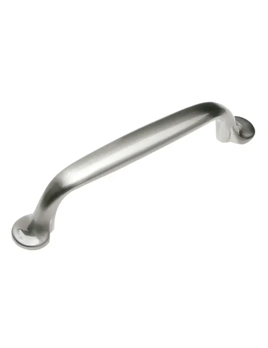 Tirador 210 - 96 mm - Zamak - Níquel cepillado