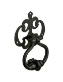 Aldaba 1 - 110 x 101 mm - Acero - Negro