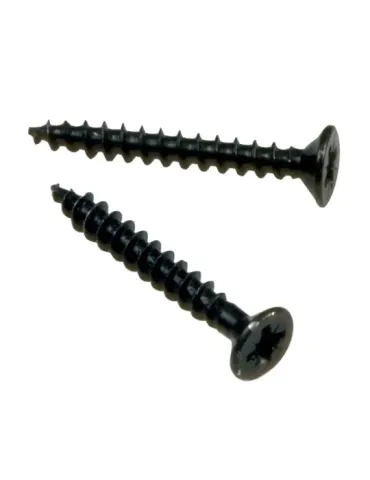 Tirafondo 4 x 30 - 4 x 30 mm - Acero - Negro
