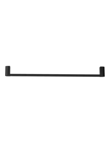Toallero OMA-2 - 490 mm - Zamak - Negro mate