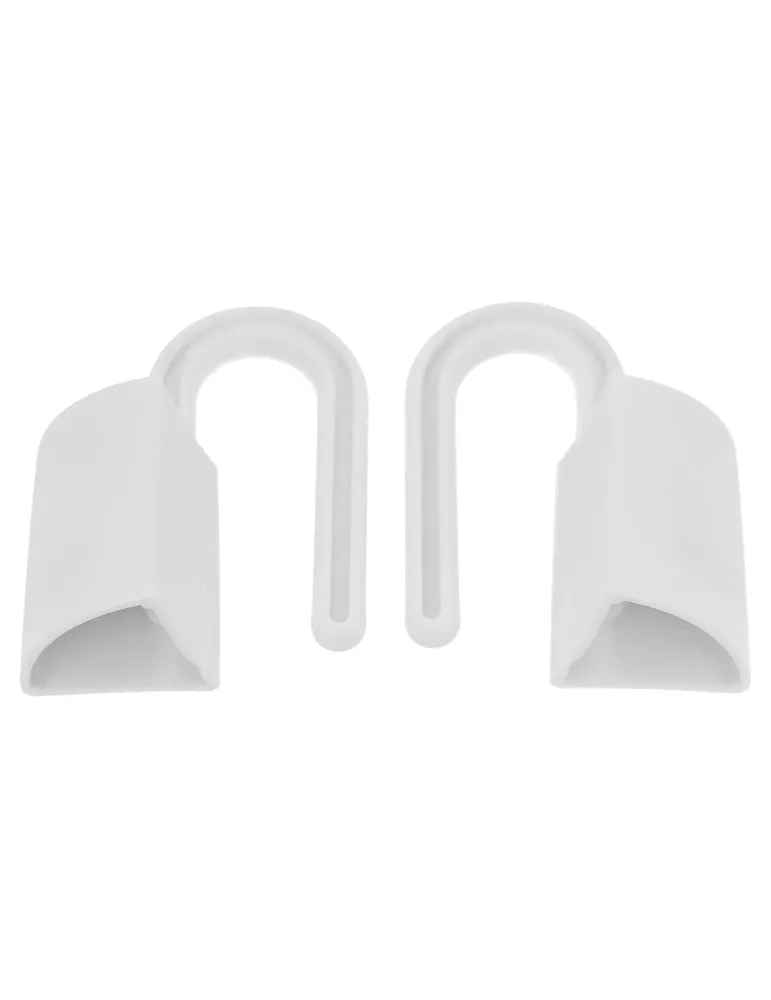 Tope bloqueo de puertas CS514 - 82 x 48 x 44 mm - PVC - Blanco