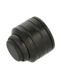 Tope para contraventana con muelle 3110 - 30 x 29 mm - Zamak - Negro