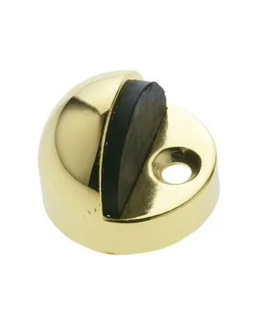 Tope puerta 102 - Ø45 mm - Zamak - Oro