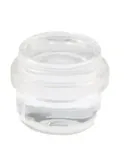 Tope puerta 408 - Ø33 x 30 x 15 mm - Plástico - Transparente