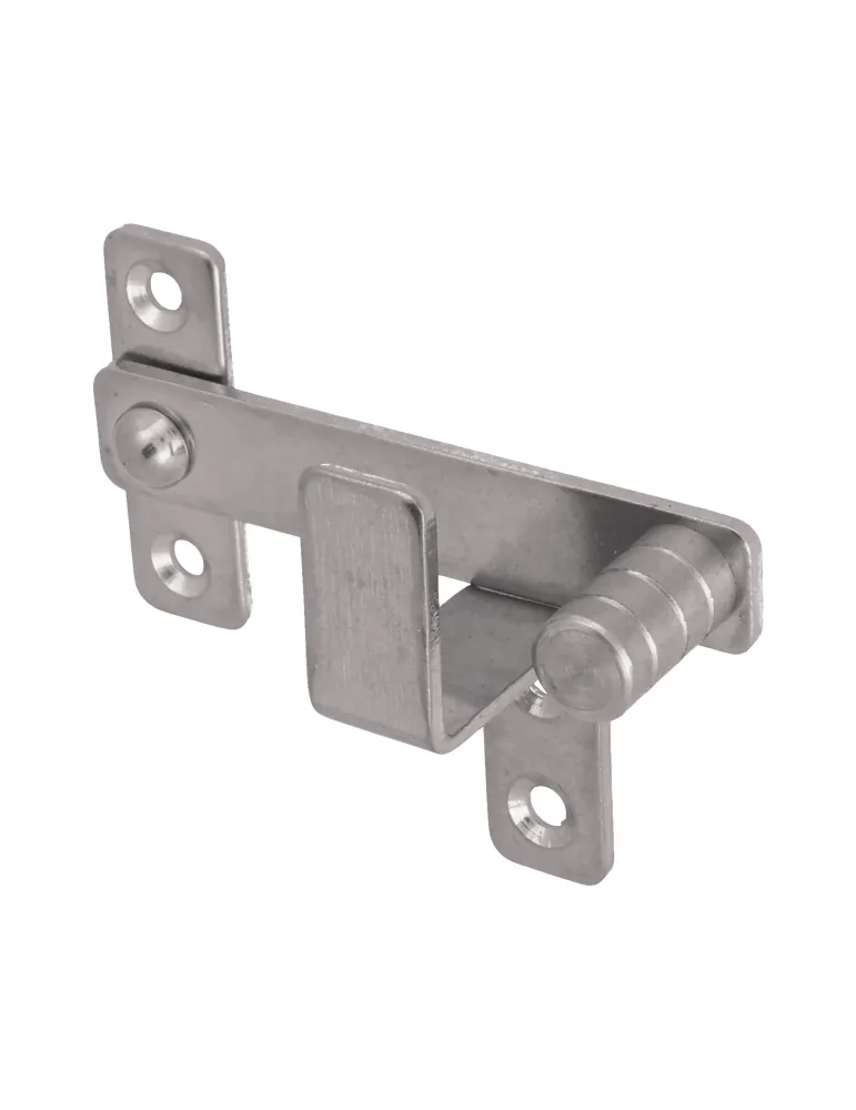 Aldabilla 2 INOX - 80 x 46 mm - Acero inoxidable 18/8 - Brillo