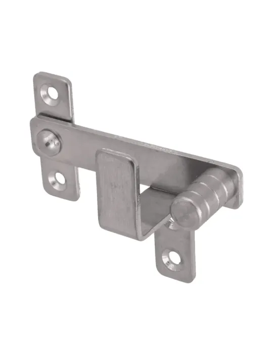 Aldabilla 2 INOX - 80 x 46 mm - Acero inoxidable 18/8 - Brillo