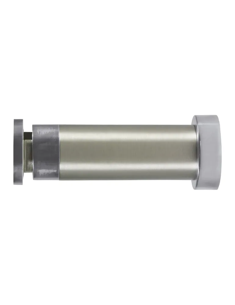 Tope puerta magnético 712 - Ø32 x 80 mm - Zamak - Níquel cepillado