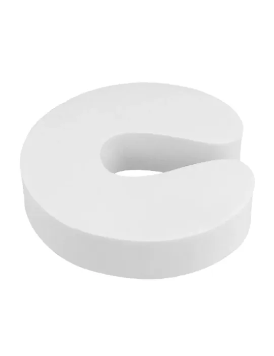 Tope salva dedos para puertas CS512 - Goma EVA - Blanco