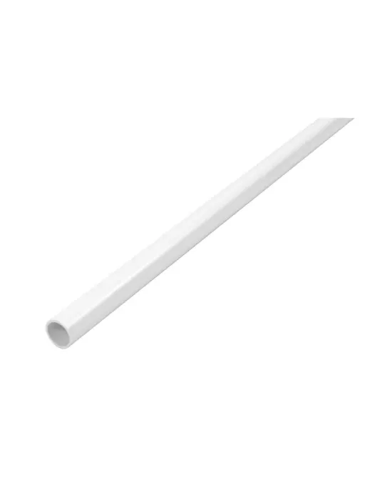 Tubo redondo PVC - Ø16 mm - PVC - Blanco