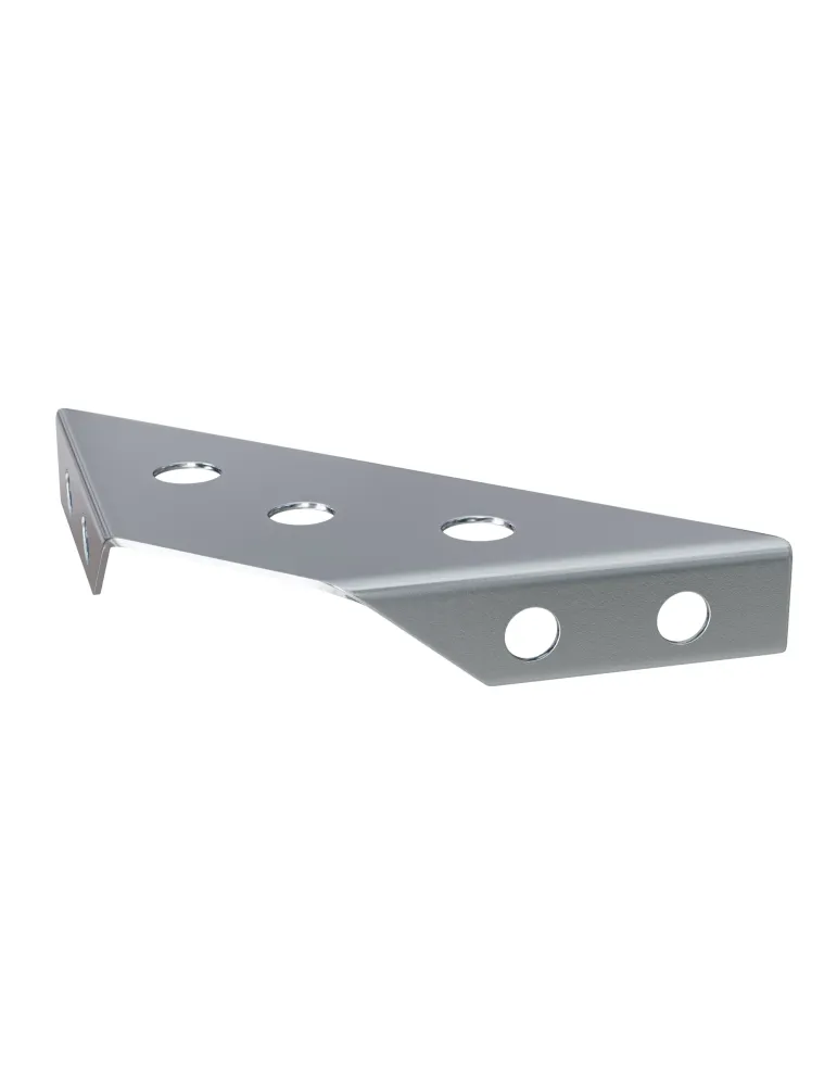 Ángulo 5 - 60 x 22 x 2 mm - Acero - Zincado