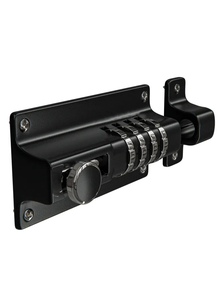Pasador con combinación 990 - 102 mm - Zamak - Negro