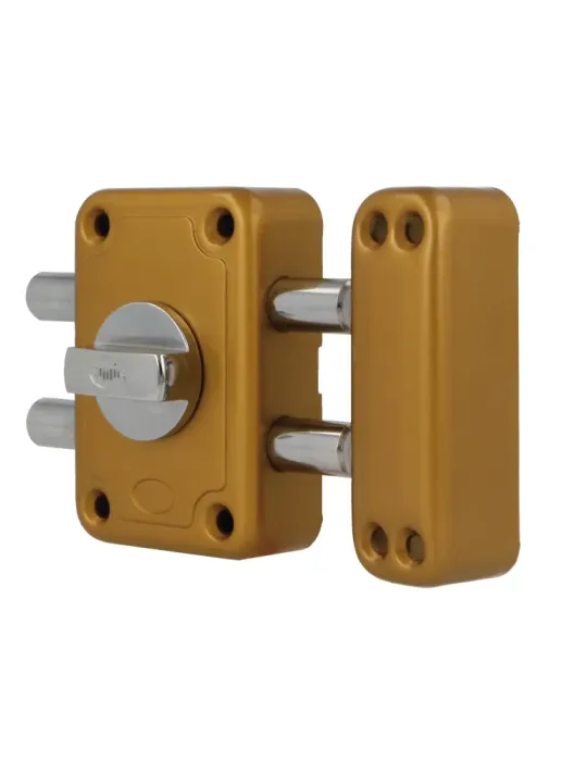 Pasador seguridad 82P - 96 x 66 mm - Acero - Esmaltado oro