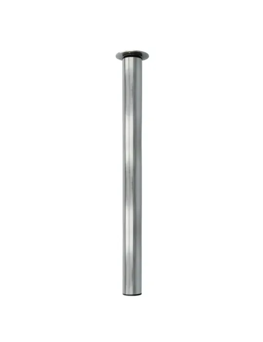 Pata de mesa 16 - Ø60 x 700/1000 mm - Acero - Cromado mate