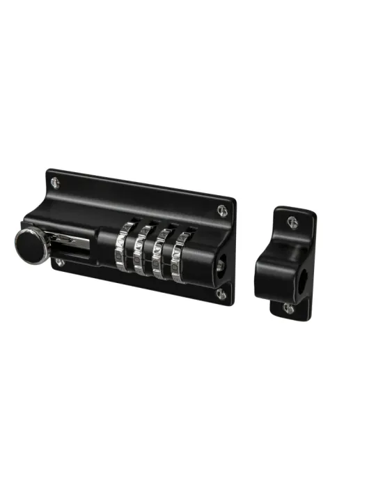 Pasador con combinación 990 - 102 mm - Zamak - Negro