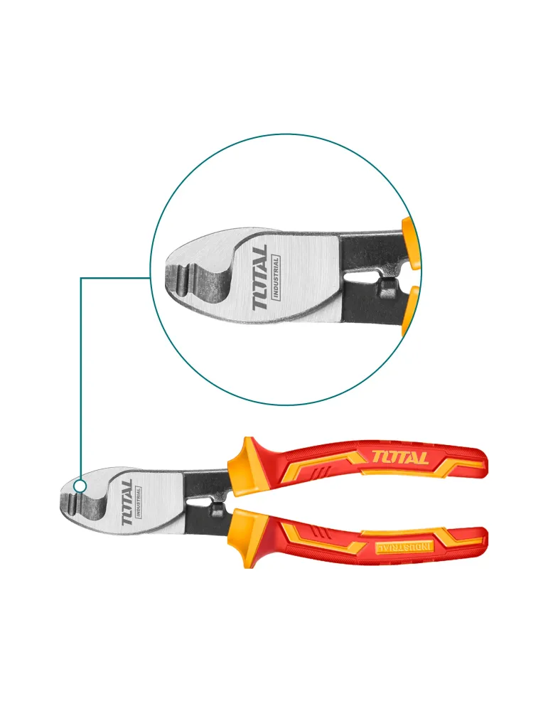 Alicate aislado cortacables THTIP2761 - 160 mm - Cromo vanadio (Cr-V)