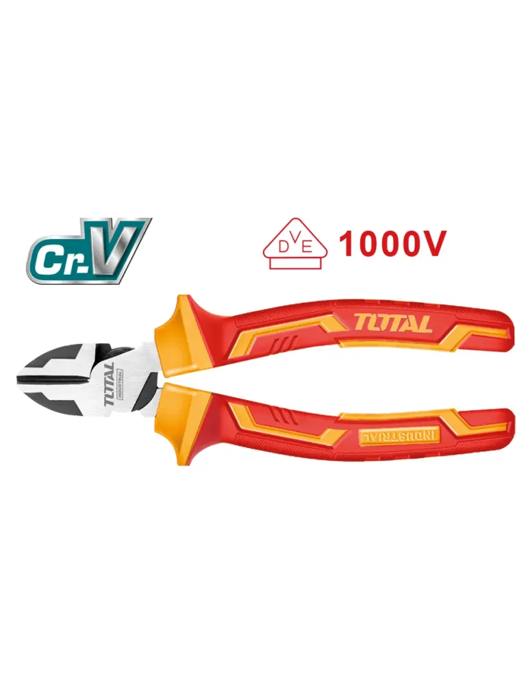 Alicate aislado corte diagonal THTIP2261 - 160 mm - Cromo vanadio (Cr-V)