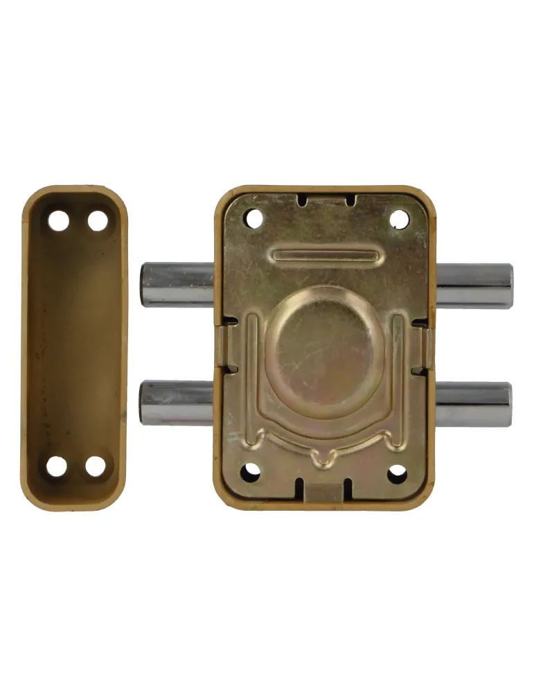 Pasador seguridad 82P - 96 x 66 mm - Acero - Esmaltado oro