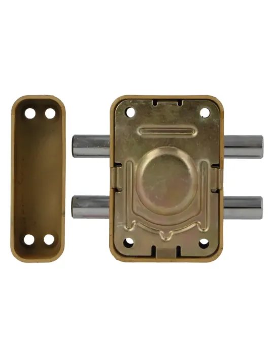Pasador seguridad 82P - 96 x 66 mm - Acero - Esmaltado oro