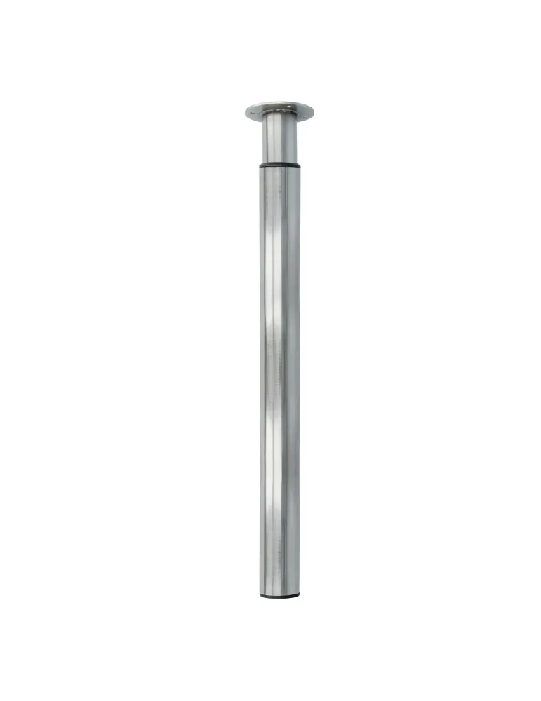 Pata de mesa 16 - Ø60 x 700/1000 mm - Acero - Cromado mate