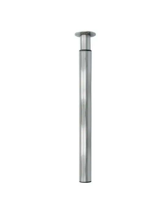 Pata de mesa 16 - Ø60 x 700/1000 mm - Acero - Cromado mate