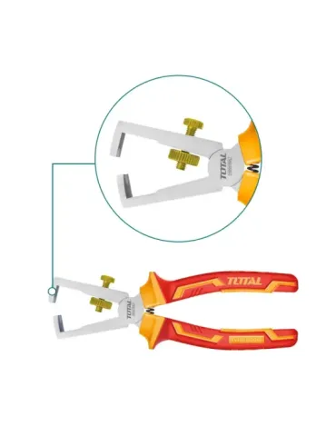 Alicate aislado pelacables THTIP2661 - 160 mm - Cromo vanadio (Cr-V) 2