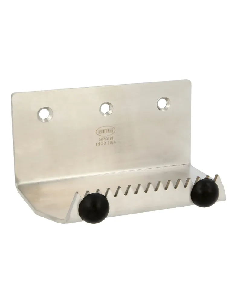 Pedal puerta 2 - 121 x 81 x 3 mm - Acero inoxidable 18/8 - Mate