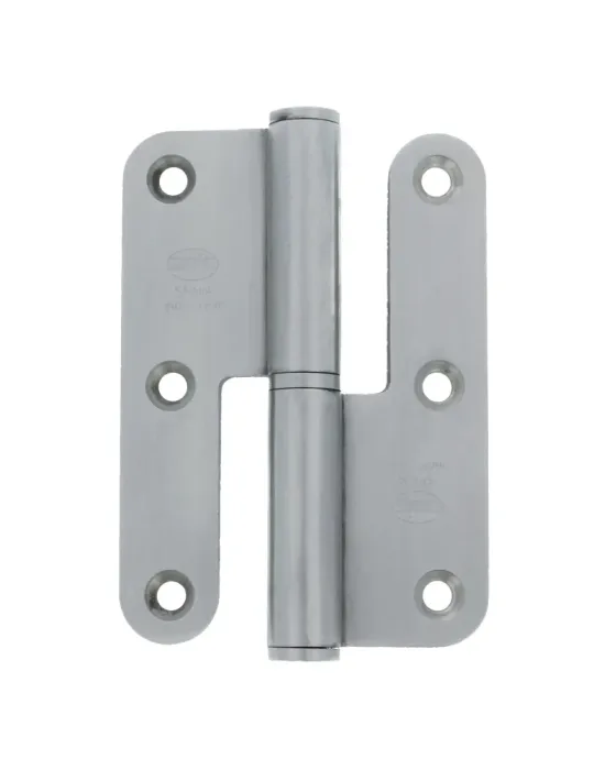 Pernio 422 - 100 mm - Acero inoxidable 18/8 - Mate - Derecha